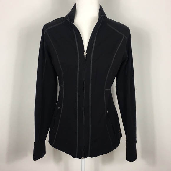 Lucy Tops - Lucy Black Full Zip Up Jacket